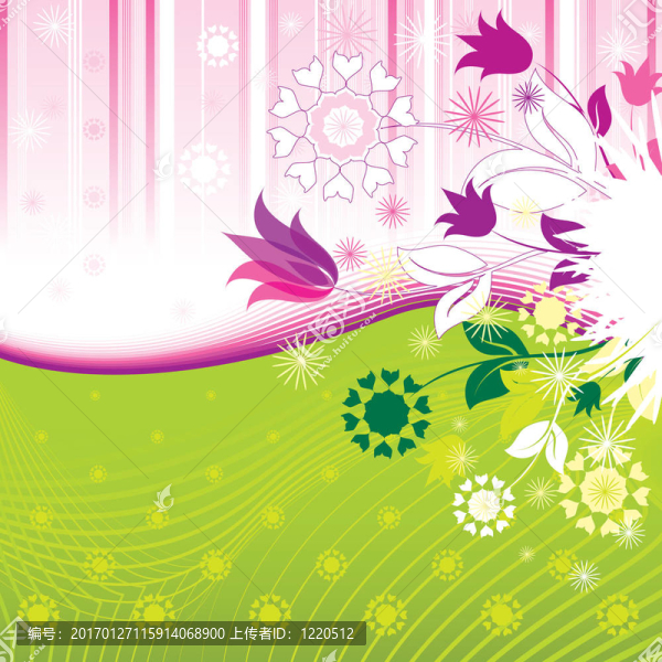 摘要Flowers,Pattern