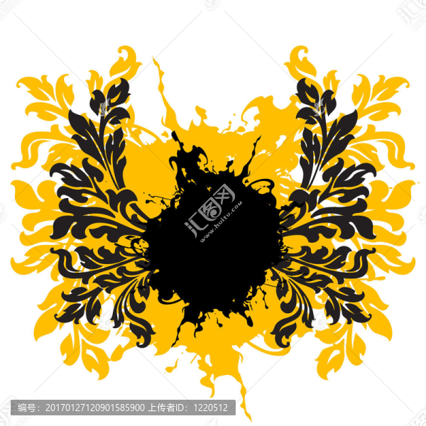 摘要垃圾花的背景