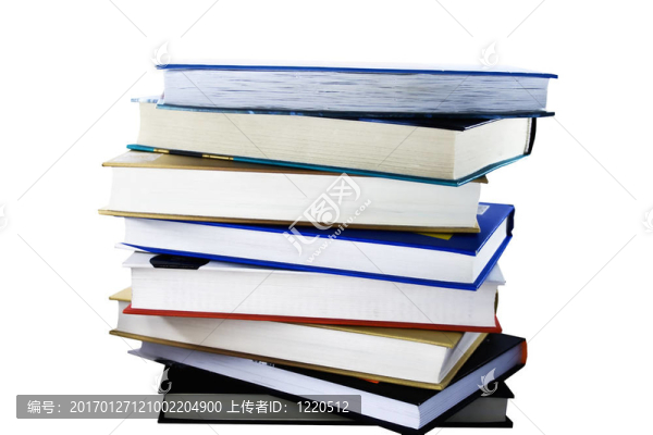 堆書