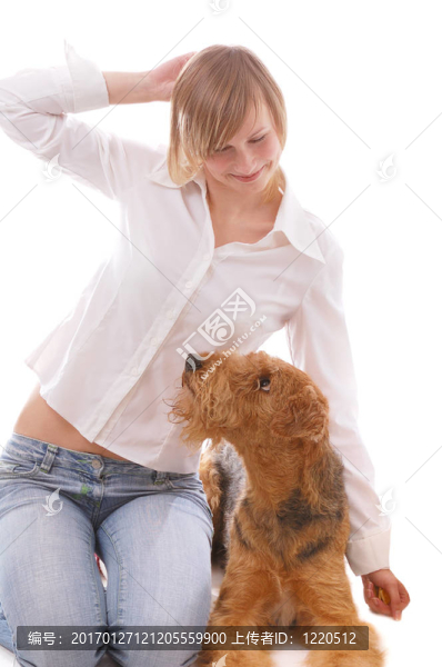 女孩與狗