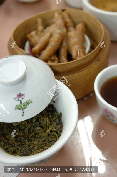 中國茶和點心