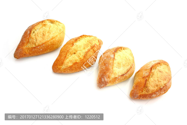 小圓面包