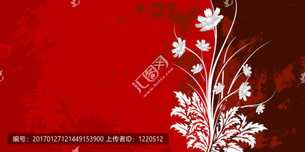 摘要垃圾花的背景