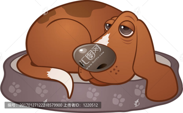 昏昏欲睡的獵犬