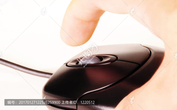 黑色的鼠標