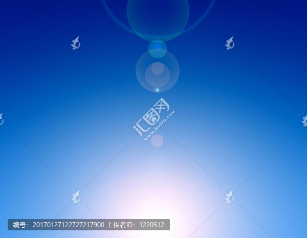 藍(lán)色的天空