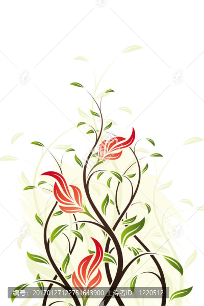 花的漩渦