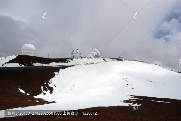 天文臺和雪