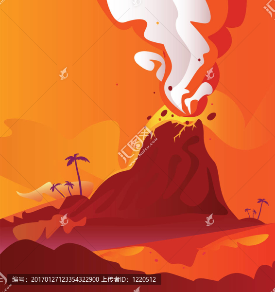 熔巖火山