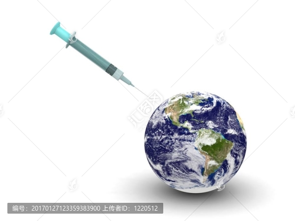 地球與注射器