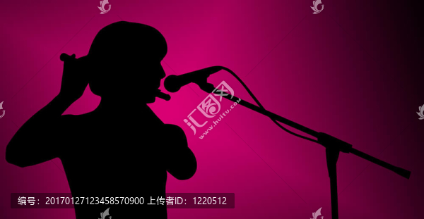 音樂家的剪影