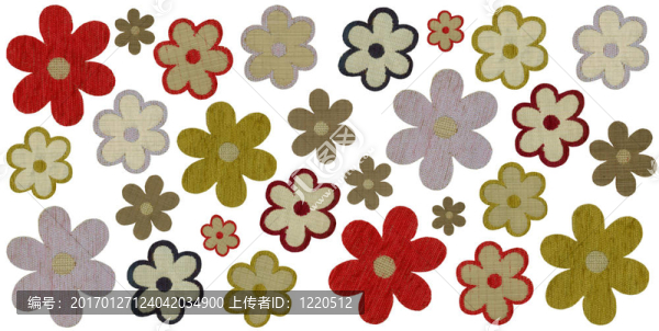白色背景上的花結(jié)構(gòu)