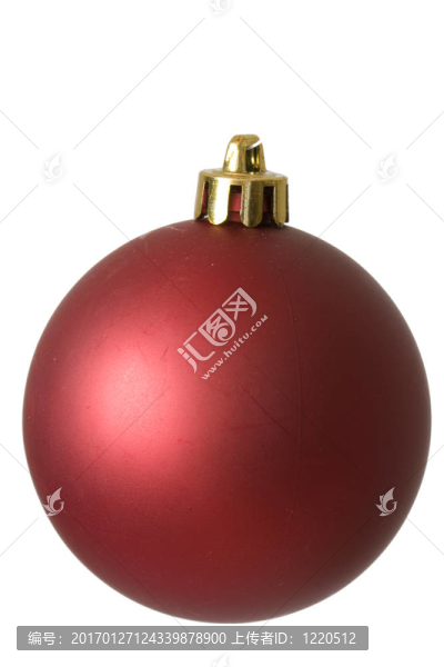 圣誕節(jié)的紅色球
