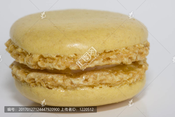 黃色的馬卡龍