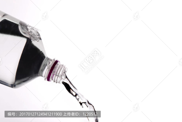 從瓶子里倒水