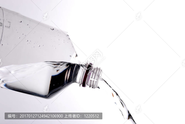 從瓶子里倒水
