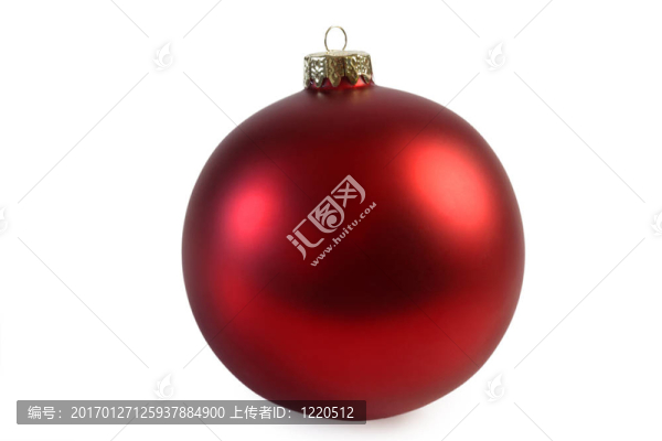 紅色的圣誕球-匯圖網(wǎng) www.fosd68.com 紅色的圣誕球