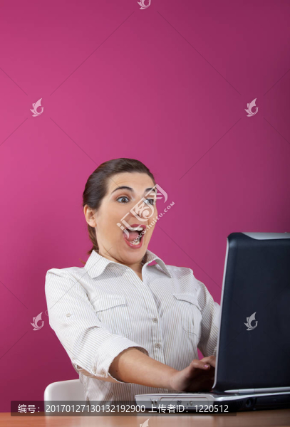 快樂的商人