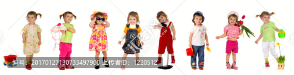 收集可愛的小女孩的照片