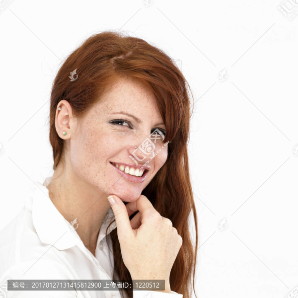 友好的微笑