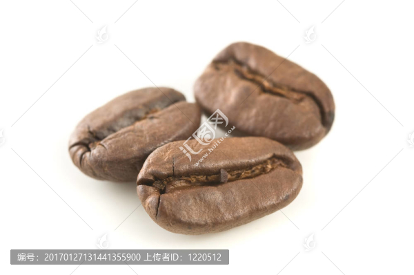 三咖啡豆收起來。