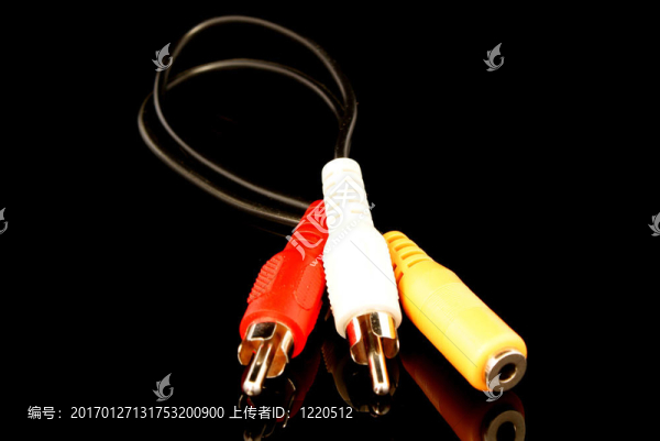 音頻電纜。