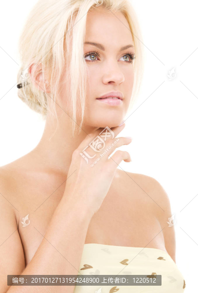 可愛的金發(fā)女郎