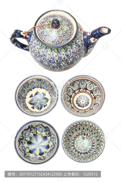 藍(lán)色茶具