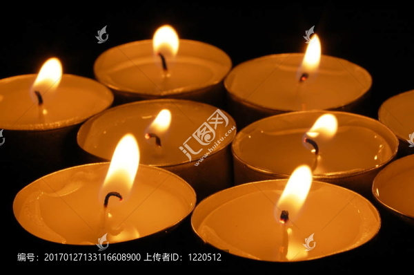 浪漫的蠟燭