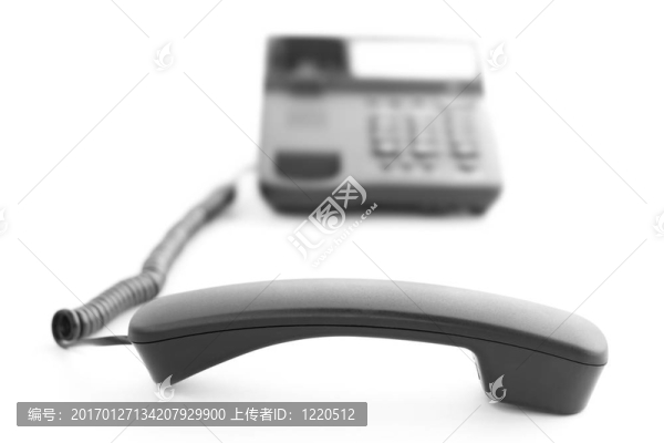 具有電話接收器的電話