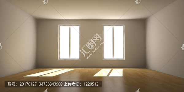 空蕩蕩的房間