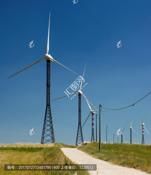 道路和風(fēng)車