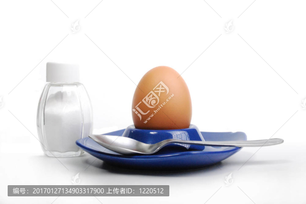 雞蛋和鹽