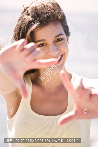 海灘上的女孩