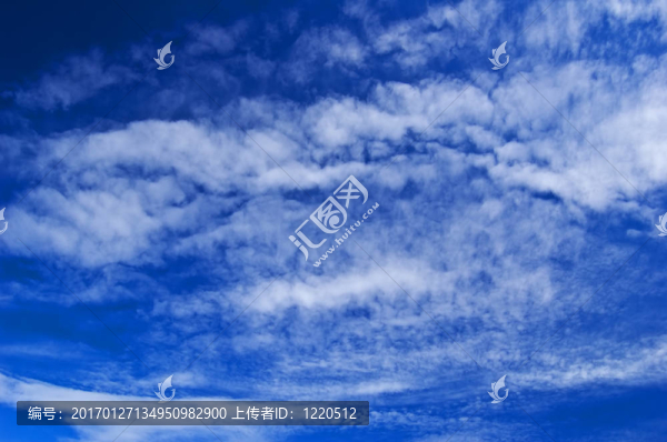 藍天上的白云