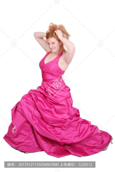 穿粉紅色衣服的女孩-匯圖網(wǎng) www.fosd68.com 穿粉紅色衣服的女孩