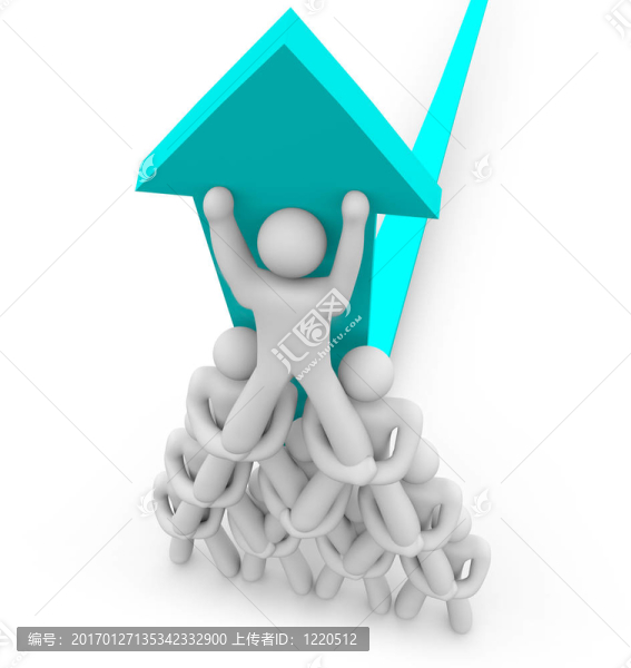 團(tuán)隊(duì)金字塔推上箭