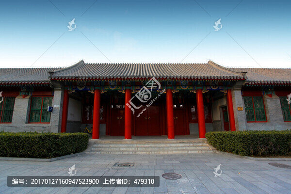 四合院,灰磚墻
