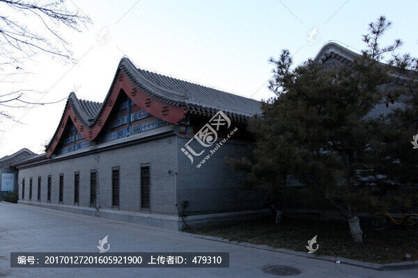 中國(guó)傳統(tǒng)建筑,四合院,灰磚墻