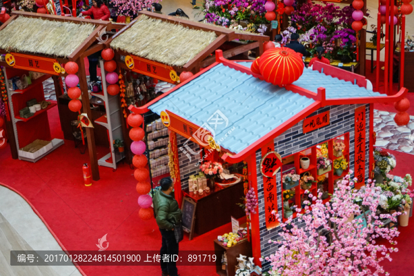 廟會,年貨,年味,紅燈籠