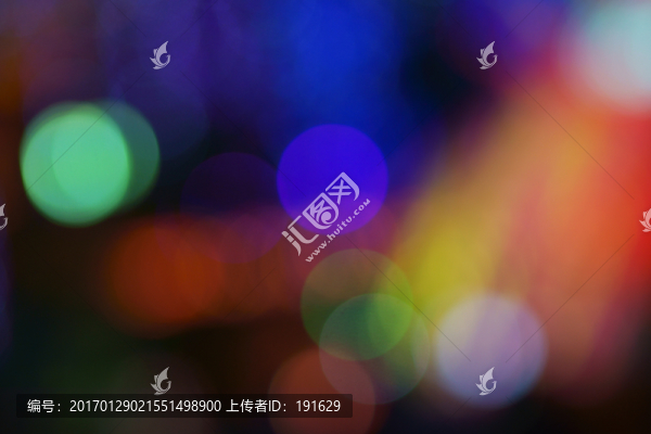 彩色光斑