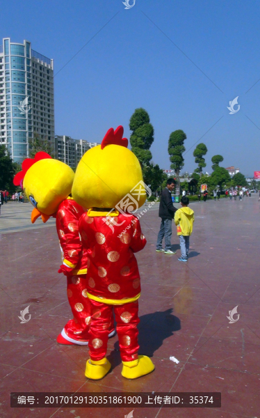 小雞拜年