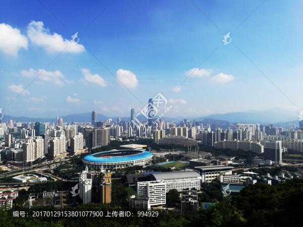 深圳筆架山公園,深圳鳥(niǎo)瞰風(fēng)景