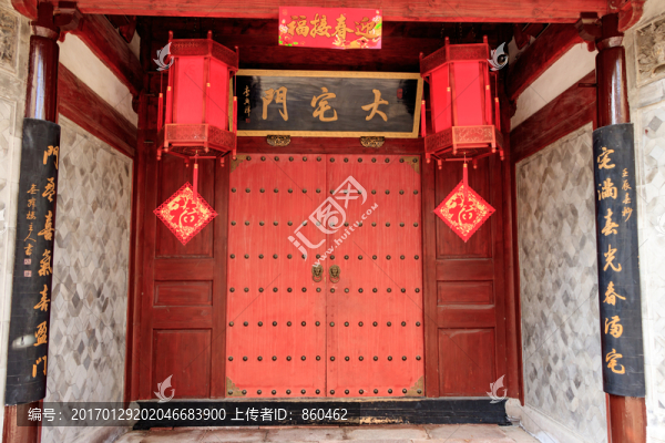 古宅木門(mén)