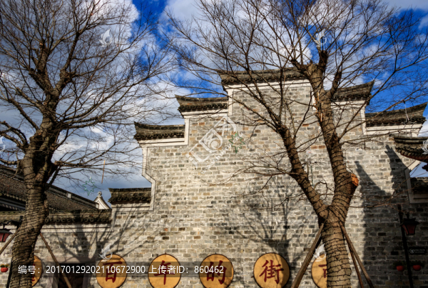 南塘老街,中式建筑,寧波旅游