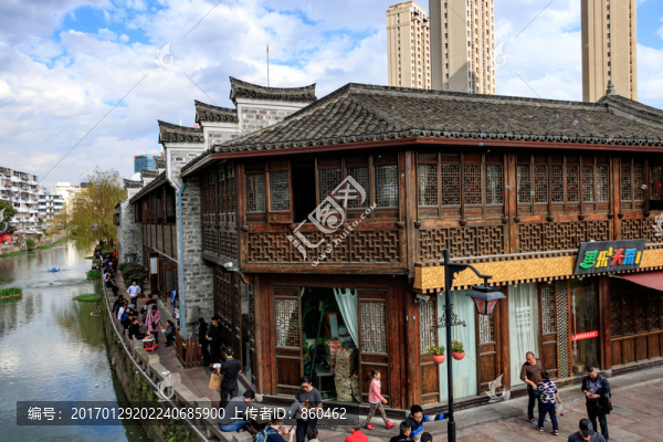 南塘老街,中式建筑,寧波旅游