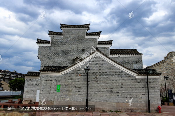 寧波南塘老街,南塘老街仿古建筑
