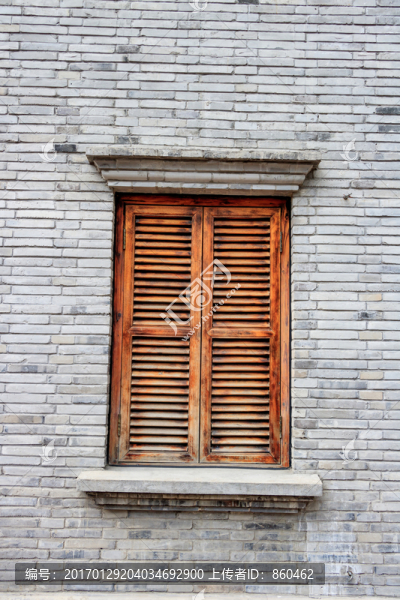江南古房子窗戶