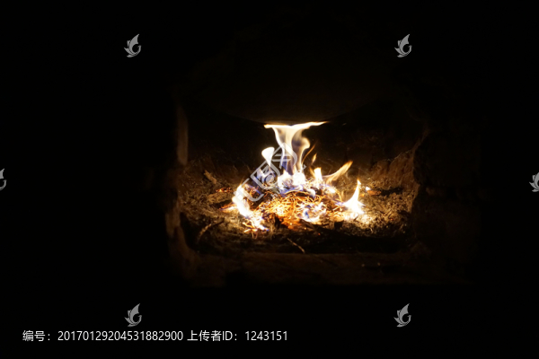 柴火,農(nóng)村,大鍋灶