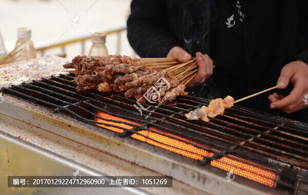 烤鱷魚肉串